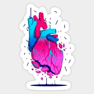 BROKEN HEART Sticker